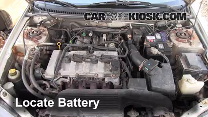 2002 Mazda Protege ES 2.0L 4 Cyl. Battery Replace